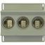 Fuse-base, LV, 63 A, AC 400 V, D02, 3P, IEC, screw mount, suitable wire 1.5 - 4 mm2, 2xM5 o/p terminal, 2xM5 i/p terminal thumbnail 3