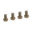 Set of 4 screws M6x10 for fixing base plates thumbnail 2