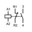 DIN Rail contactor 20A, 1 NO + 1 NC, 24VAC, 1MW, AMPARO thumbnail 3