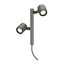 NEW MYRA 2 lamp head, GU10, max. 2x4W, IP44, anthracite thumbnail 1