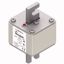 Fuse-link, high speed, 800 A, AC 690 V, DIN 2, 61 x 61 x 108 mm, aR, DIN, IEC, single indicator, 80 mm centres thumbnail 2