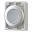 Illuminated pushbutton actuator, RMQ-Titan, Flat, maintained, White, Blank, Metal bezel thumbnail 2