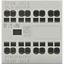 Auxiliary contact module, 2 pole, Ith= 16 A, 1 N/OE, 1 NCL, Front fixing, Push in terminals, DILA, DILM7 - DILM38 thumbnail 8