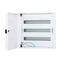 Power distribution Homecabinet, 3-row, 66 modules, RAL9003 thumbnail 4