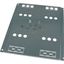 Mounting plate, +mounting kit, for NZM2, vertical, 4p, HxW=400x425mm thumbnail 2