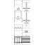 KA4237 Measurement and metering transformer board, Field width: 2, Rows: 0, 1350 mm x 500 mm x 160 mm, IP2XC thumbnail 5