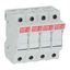 Fuse-holder, low voltage, 32 A, AC 690 V, 10 x 38 mm, 4P, UL, IEC, with indicator thumbnail 26