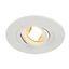 NEW TRIA XL ROUND GU10 Downlight, matt white thumbnail 1