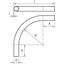 KBH50 LGR Plastic armoured pipe bend halogen-free ¨50mm thumbnail 2