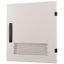 Door to switchgear area, ventilated, L, IP30, HxW=600x1100mm, grey thumbnail 1