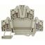 Spring clamp double-level terminal HMD.2N grey, 2.5 mmý thumbnail 1