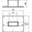 PLM WC 0410 RW Wall connection collar 3- and 4-sided 85x253x193 thumbnail 2