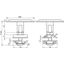 Air-termination stud for drivable flat roofs f. Rd 8-10mm StSt thumbnail 2