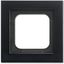 1721-275 Cover Frame Busch-axcent® black matt thumbnail 1