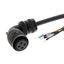 Servo motor power cable, 30 m, w/o brake, 900 W to 1.5 kW thumbnail 1