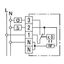 Polar white room controller extra flat, 5-30C, AC 230V, 1 changeover contact, 5/5 A, RAL 9010 thumbnail 4