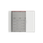 CA46K ComfortLine Compact distribution board, Surface mounting, 192 SU, Isolated (Class II), IP44, Field Width: 4, Rows: 6, 950 mm x 1050 mm x 160 mm thumbnail 4