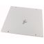 Front cover, +mounting kit, vertical, empty, HxW=400x425mm, grey thumbnail 1