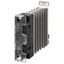 Solid-state relay, 1 phase, 15A, 24-240V AC, with heat sink, DIN rail thumbnail 3