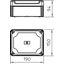 T 160 OE HD TR Junction box, closed with high transparent cover 190x150x94 thumbnail 2