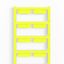 Device marking, Self-adhesive, 27 mm, Polyamide 66, yellow thumbnail 1