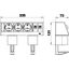 DB-1B3 D3S2K Desk box with fastening clamp thumbnail 2