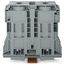 2-conductor through terminal block 185 mm² lateral marker slots gray thumbnail 3