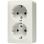 SCHUKO® socket, 47 mm high 6020KIA thumbnail 2