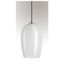 PANTILO OVAL PD, E27 pendant light, white/chrome thumbnail 3