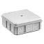 Surface junction box NSW90x90 grey thumbnail 1