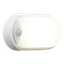 Helder CCT Oval Bulkhead White PIR thumbnail 1