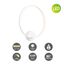 LED eclipse wall light Ø 35 cm white thumbnail 3