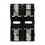 Eaton Bussmann series JM modular fuse block, 600V, 0-30A, Box lug, Two-pole thumbnail 1
