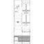 KA4226 Measurement and metering transformer board, Field width: 2, Rows: 0, 1350 mm x 500 mm x 160 mm, IP2XC thumbnail 11