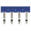 Accessory for PYF-PU/P2RF-PU, 7.75mm pitch, 4 Poles, Blue color PYDN0014D thumbnail 1