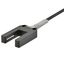 Fiber optic sensor head, through-beam, 10mm slot type, 10 mm area dete E32 0018A thumbnail 3