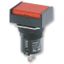 Pushbutton, illuminated, round, IP40, red thumbnail 1