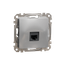 DATA Outlet CAT 6 UTP, Sedna Design & Elements, RJ45, Aluminium thumbnail 5