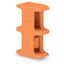 Fixing element for 50 mm² high-current terminal blocks orange thumbnail 3