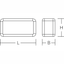 RECHTECK, 2 W, aluminium, on/off Wall luminaires, L 250 B 90 H 140, CB thumbnail 3