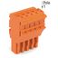 1-conductor female connector Push-in CAGE CLAMP® 4 mm² orange thumbnail 2
