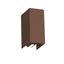 BLIND RUST BROWN WALL LAMP LED 6W 3000K thumbnail 1