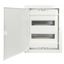 Flush-mounting enclosure 2-rows, IP40, for partition wall thumbnail 2