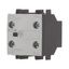 Auxiliary contact module, 2 pole, Ith= 16 A, 1 N/O, 1 NC, Front fixing, Screw terminals, DILA, DILM7 - DILM38, XHIR thumbnail 7