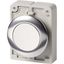 Pushbutton, RMQ-Titan, Flat, momentary, White, Blank, Metal bezel thumbnail 4