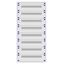 Distribution board insert KVN 60mm, 3-33K, 8-rows thumbnail 1