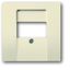 1766-82 CoverPlates (partly incl. Insert) future®, solo®; carat®; Busch-dynasty® ivory white thumbnail 1