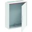 A24 ComfortLine A Wall-mounting cabinet, Surface mounted/recessed mounted/partially recessed mounted, 96 SU, Isolated (Class II), IP44, Field Width: 2, Rows: 4, 650 mm x 550 mm x 215 mm thumbnail 1