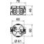 UG 46-L UP Flush-mounted device box airtight ¨60mm, H46mm thumbnail 2