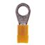 Insulated ring connector terminal M5 yellow, 4-6mmý thumbnail 1